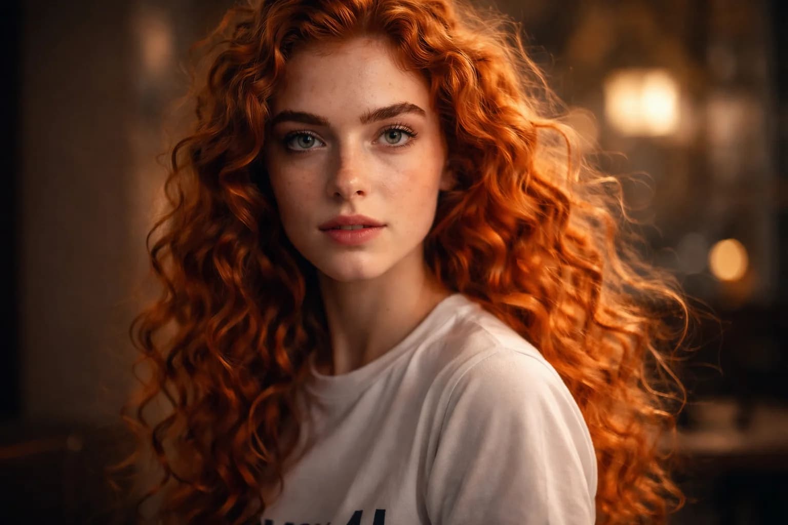 Character close-up scene