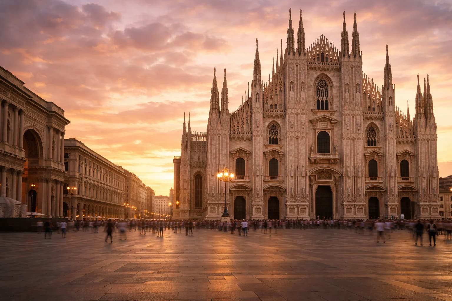 Same character, Milano scene
