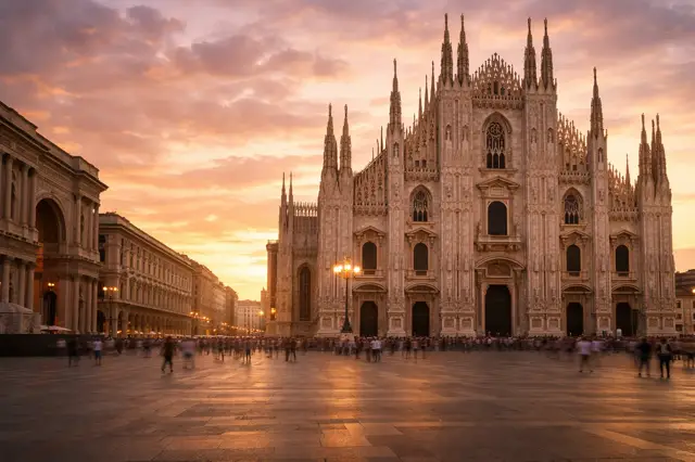 Same character, Milano scene
