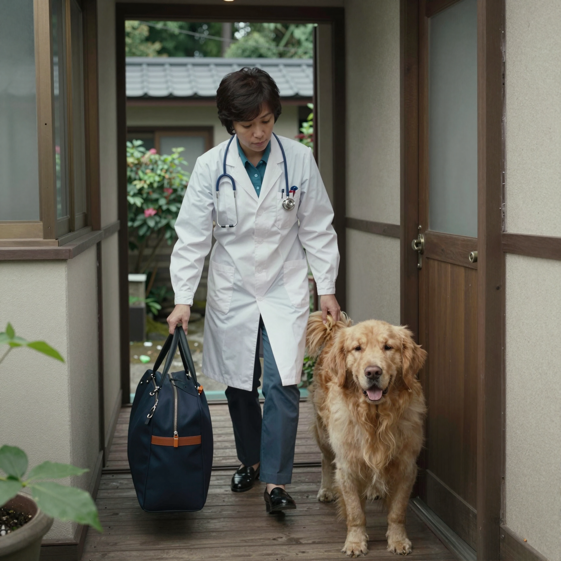 Reference: Doctor Home From Work