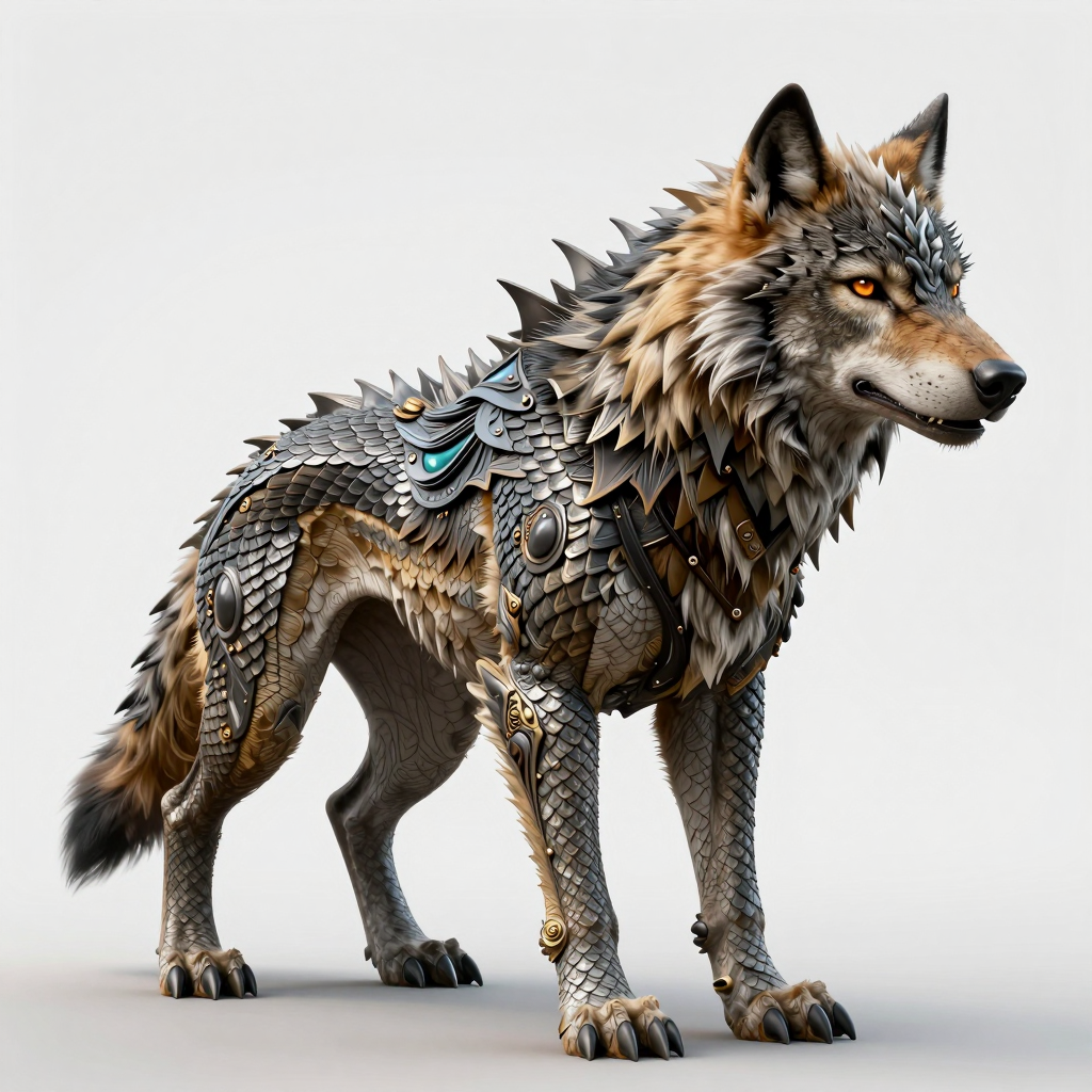 Reference: Fantasy Wolf