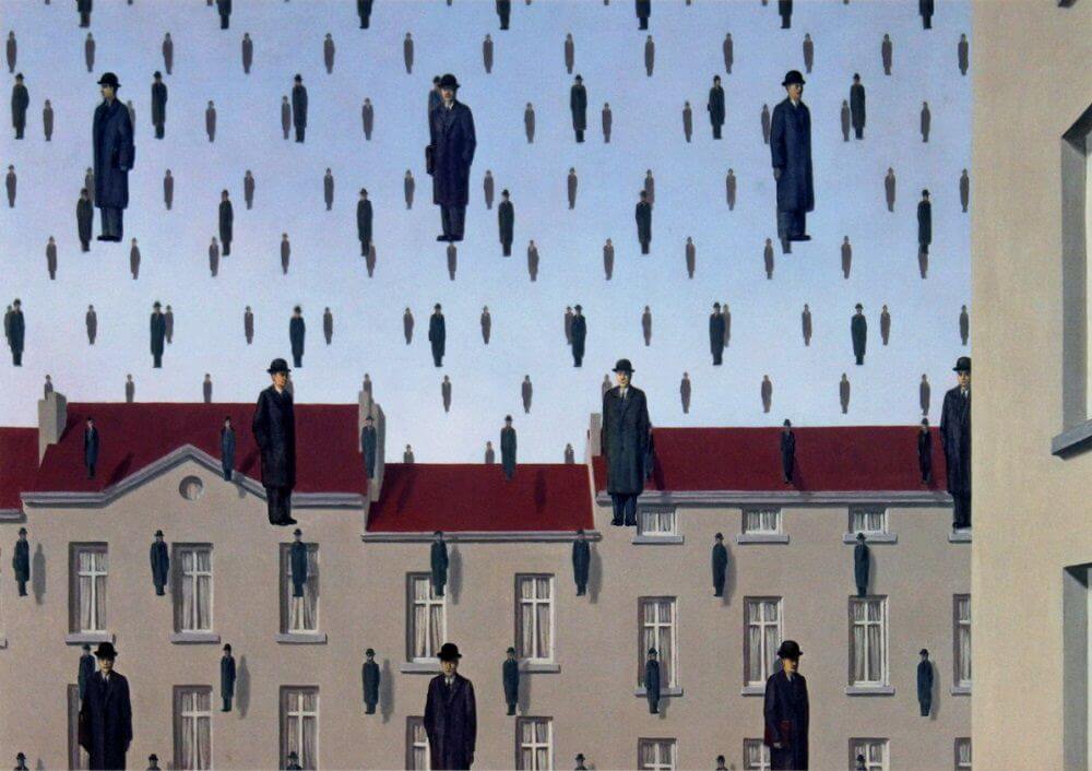 Reference: Magritte: Golconda